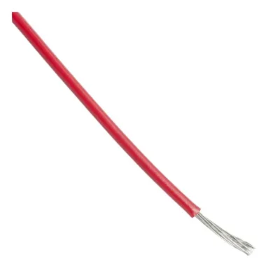 Cable de siliconado de 22 AWG (1 m) Rojo