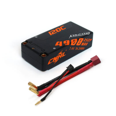 Bateria 2s 4900 mAh Caja Dura 7.4V 120C conector Deam