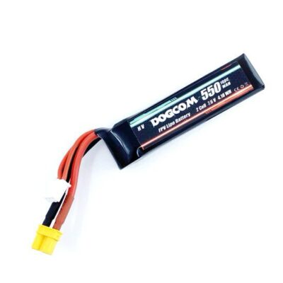 Bateria Lipo 2S 550MAH 100C 7.6V con conector XT30