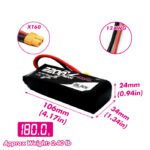 Batería Lipo 3s 2200mAh 11.1V 30C CNHL Black Series.