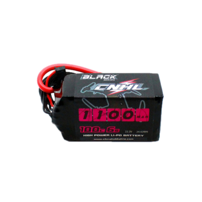 Bateria Lipo 6S 1100mAh 22.2V 6S 100C XT60 Plug CNHL Black Series **Bajo Pedido**