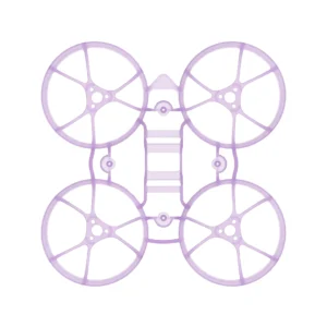 Frame Meteor65 Air Brushless Para TinyWhoop Color Purpura Transparente
