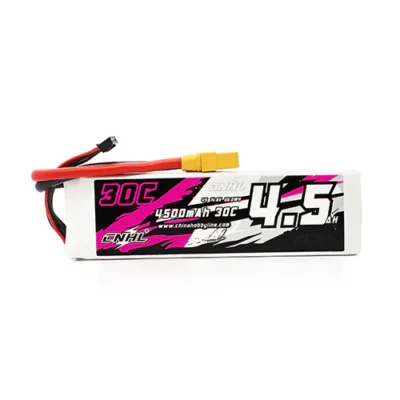 Batería Lipo 4S 4500mAh 14.8V 30C con XT90 CNHL **VENTA BAJO PEDIDO**