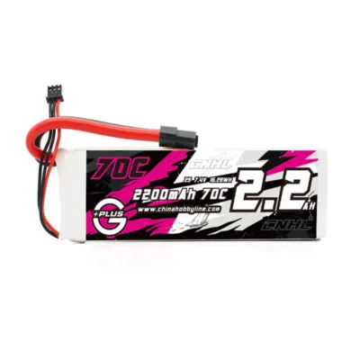 Batería Lipo 2S 7.4V 2200mAh 70C CNHL G+Plus conector xt60 **Transito Internacional**