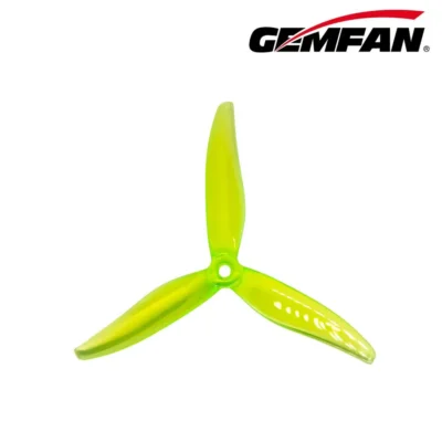 Helices 5 pulgadas Gemfan Fury 5128 (2CW + 2CCW) verde radioactivo **Transito internacional **