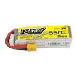Batería Lipo 3S 11,1V Tattu 550mAh  95C R-Line con conector XT30