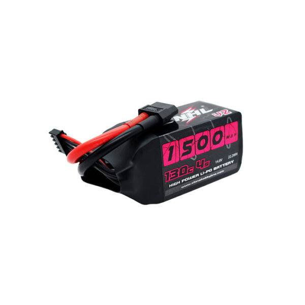 Batería Lipo 4S 1500 mAh, 14,8 V 130C CNHL Black Series V2.0 **Transito Internacional** - Imagen 8