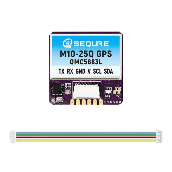 Sequre M10-25Q GPS Module with QMC5883L Compass Fast Positioning INAV BF Fixed-wing Drone **BAJO PEDIDO**