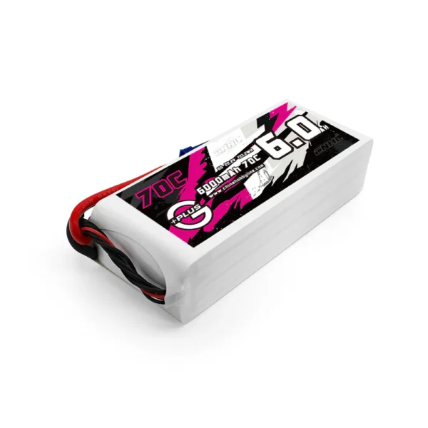 Batería de polímero de litio 6S CNHL G+Plus de 6000 mAh, 22,2 V, y 70 C con conector EC5 **BAJO PEDIDO** - Imagen 3