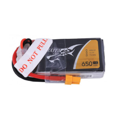 Batería Lipo 3S 11,1V Tattu 650mAh  75C conector XT30