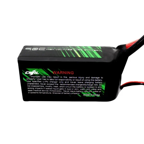 batería Lipo corta 2S CNHL P 6200mAh 7.4V 90C Paquete blando Parallel Series - Imagen 2