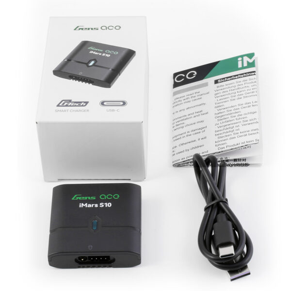 Cargador de Baterias Lipo 2s y 3s  Gens ace iMars S10 | G-Tech | Portátil - Imagen 2