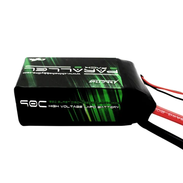 batería Lipo corta 2S CNHL P 6200mAh 7.4V 90C Paquete blando Parallel Series - Imagen 4