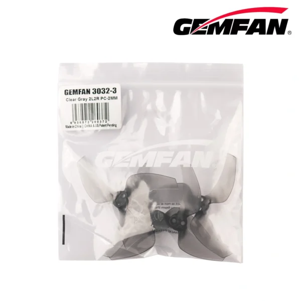 Hélice Gemfan 3,2" 3032-3 PC, de tres palas, para AVATA 2 - Imagen 3