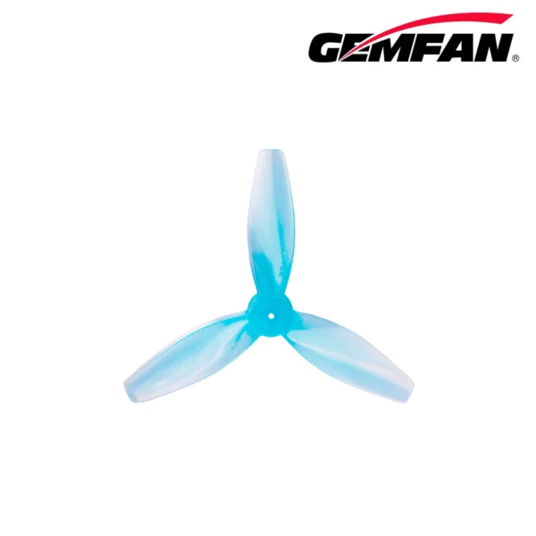 Hélice Gemfan 1,2" 2412-3 PC, de tres palas, eje de 1,5 mm