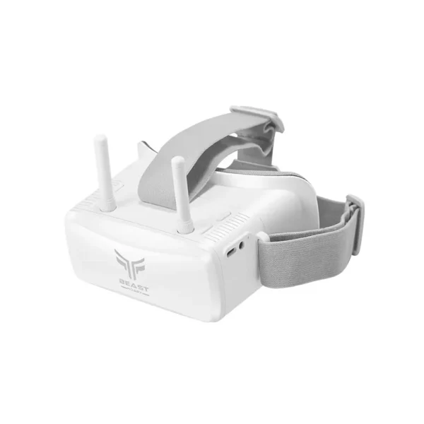 Gafas FPV analógicas BeastHobby VR100 de 5,8 GHz, 37 canales y pantalla de 3" con enfoque ajustable para carreras de drones y micro-Whoops ** Bajo Pedido**