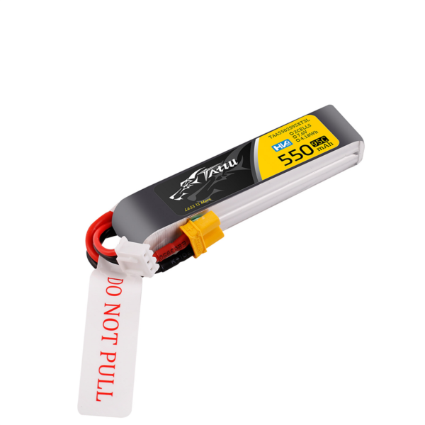 Batería Lipo 2S 550 mAh 7,6 V, Tattu con conector XT30 - Imagen 4