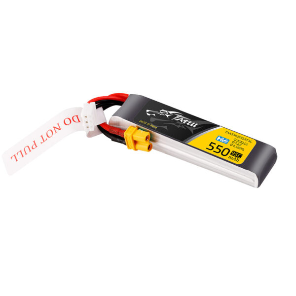 Batería Lipo 2S 550 mAh 7,6 V, Tattu con conector XT30 - Imagen 5