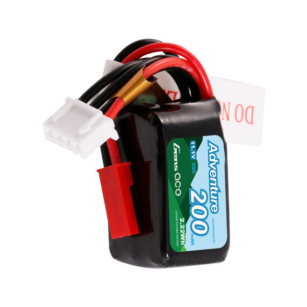 Batería Lipo 200 mAh, 3S, 11,1 V, 30 C y conector JST Gens ace - Imagen 3