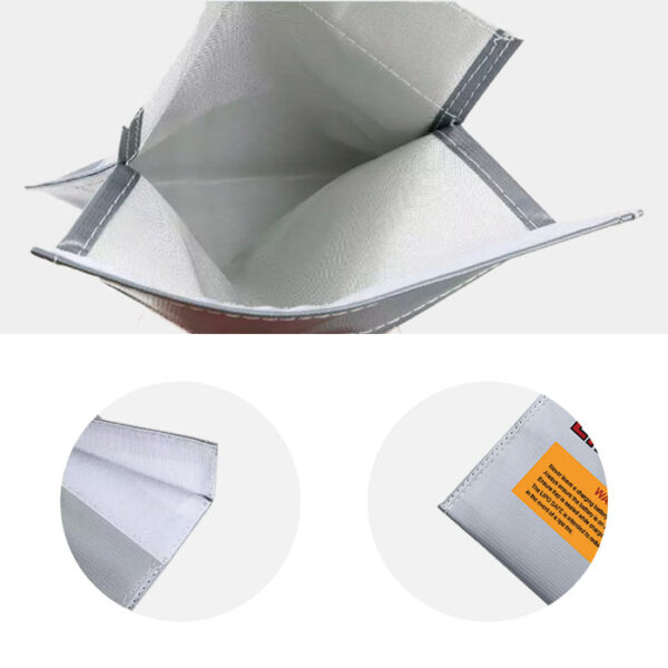 Bolsa de seguridad para carga de polímero de litio (25 x 18 cm) - Imagen 7