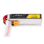 Batería Lipo Tattu de 850 mAh, 3S, 95 C, 11,4 V, paquete largo conector XT30