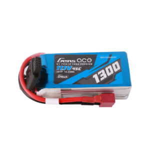 Batería Lipo G-Tech Gens ace de 1300 mAh, 3S, 11,1 V, 45 C y conector Deans **BAJO PEDIDO**