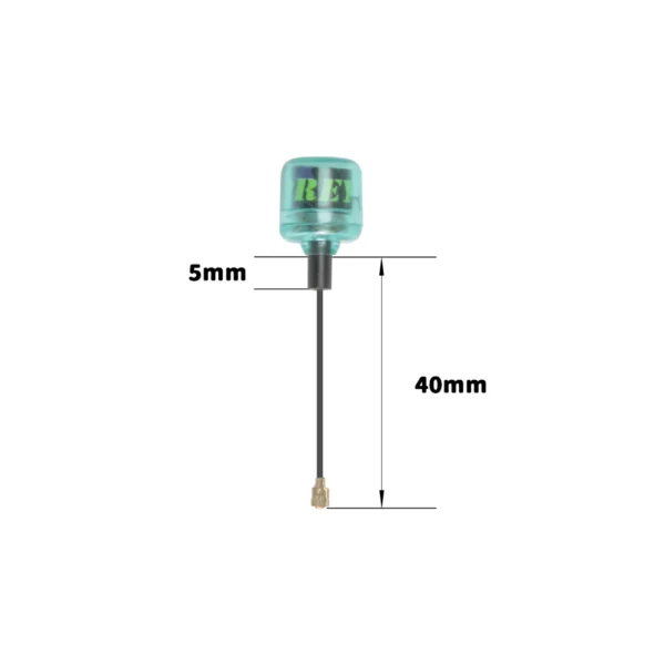 Antena corta Osprey LHCP ipex/UFL de 40 mm y 5,8 GHz - Imagen 8