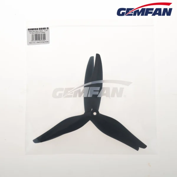Helices 8 pulgadas Gemfan 8040-3 Fibra de nylon - Imagen 2