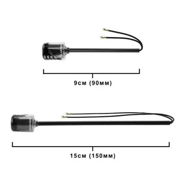 Antena de doble banda Lumenier AXII Duality HD de 2,4/5,8 GHz para DJI O3 **BAJO PEDIDO** - Imagen 8