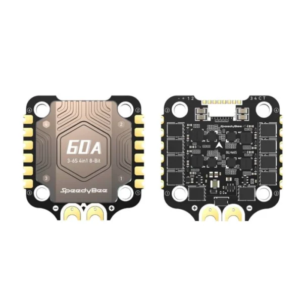 SpeedyBee F4 V4 Stack - F405 V4 FC + ESC BLHeli_S 4 en 1 de 60 A - 30x30 ** BAJO PEDIDO** - Imagen 3