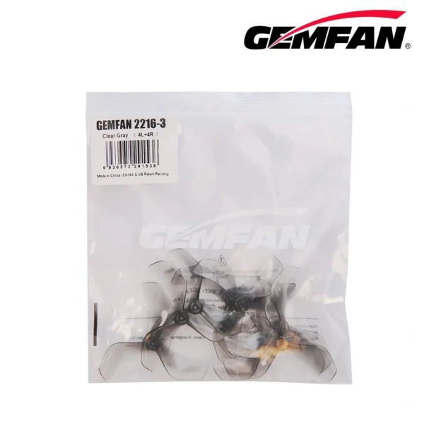 Hélices Gemfan 2216-3 para la unidad aérea DJI O3/O4 ideales para PAVO 20 - Imagen 6