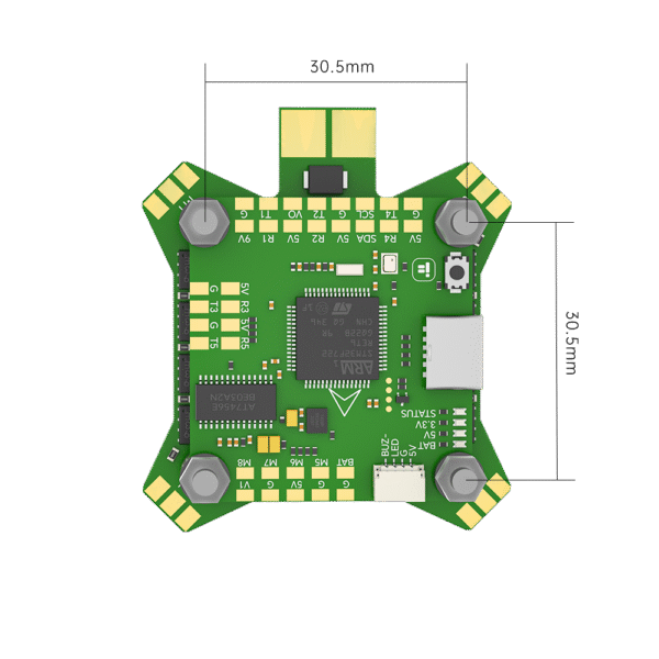 Stack 30x30 BLITZ F7 (E55S 4 en 1 ESC) **BAJO PEDIDO** - Imagen 6