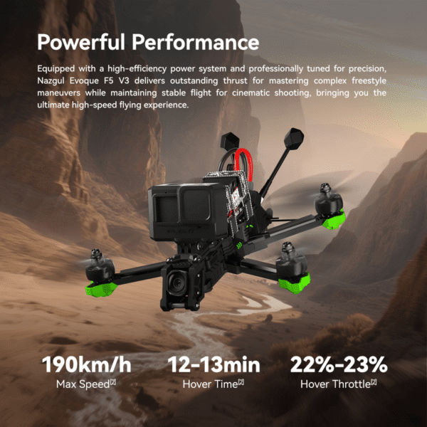  Dron de Freestyle Nazgul Evoque F5 V3 O4 6S HD **BAJO PEDIDO** - Imagen 9