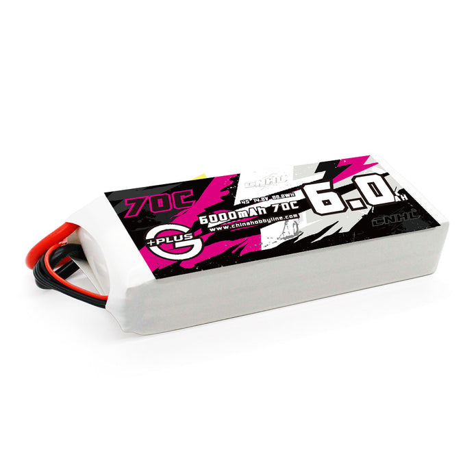 Batería Lipo 4S 6000mAh 14.8V 70C CNHL G+Plus con conector XT90 ** Bajo Pedido** - Imagen 6
