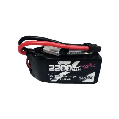 CNHL Serie Negra Batería Lipo Shorty 2200mAh 11.1V 3S 40C con Conector XT60