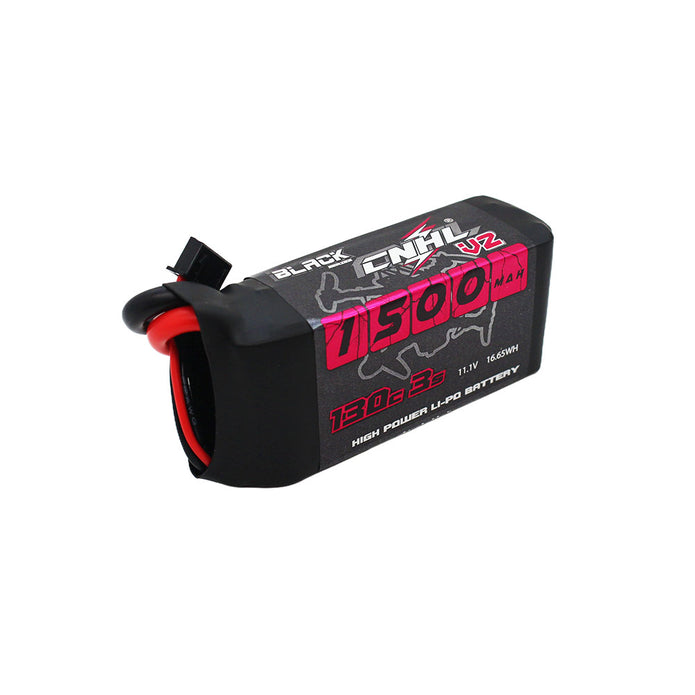 Batería Lipo 3S 1500mAh 11.1V 130C CNHL Serie Negra V2.0 1 con Conector XT60 - Imagen 2