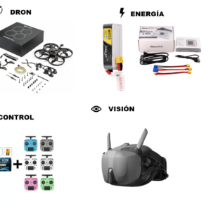 Combo Ultra-Cinematic: Pavo20 Pro +EdgeTX15 y bateria 6+DJI Goggles N3