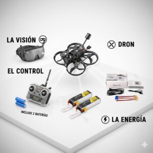 Combo Ultra-Cinematic: Pavo20 Pro + RadioMaster Pocket ELRS 2.4GHz