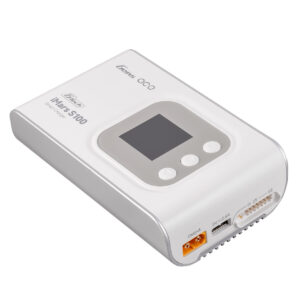 Cargador inteligente de batería LIPO Gens ace iMars S100 G-Tech AC Balance RC, color blanco