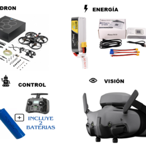 Combo Ultra-Cinematic: Pavo20 Pro + Control Táctil+DJI Goggles 3