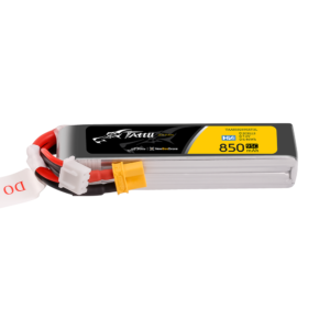 Batería Lipo 2S 850 mAh Tattu 95 C, 7,6V XT30