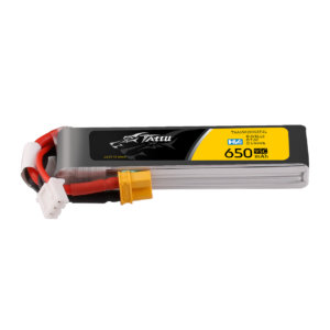Batería Lipo 2S 650 mAh Tattu 95 C, 7,6V XT30