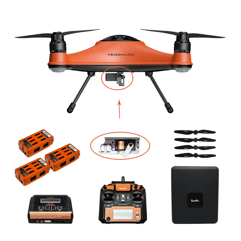 Dron de pesca impermeable SwellPro Fisherman FD1+**BAJJO PEDIDO** - Imagen 7