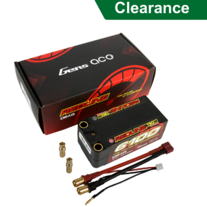 Batería Lipo 2S  6100mAh 7.4V 130C HardCase Shorty Gens ace Redline Drag racing Series