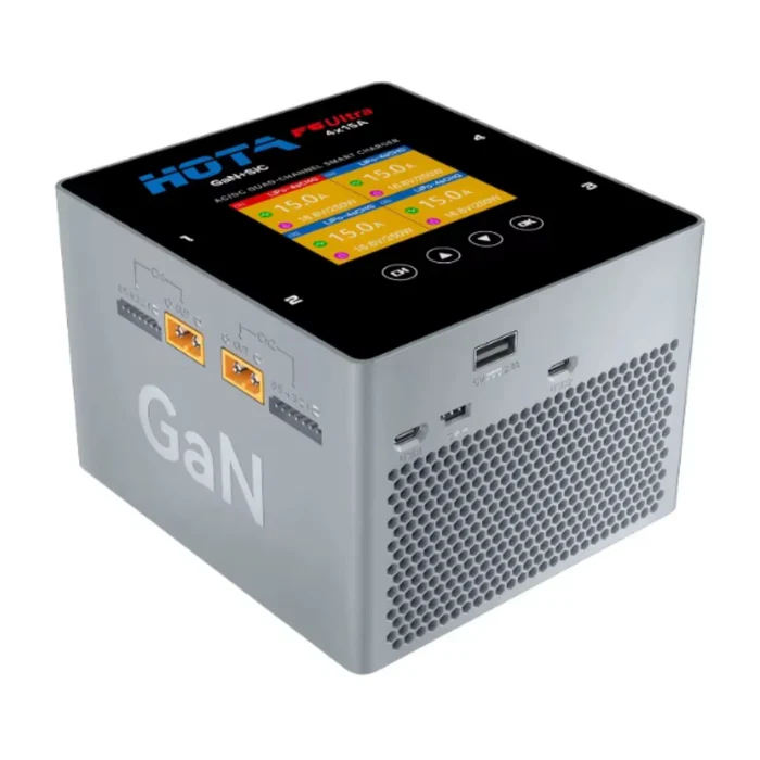 Cargador inteligente Para 4 Baterias HOTA F6 Ultra de 1000 W GaN+SiC - Imagen 7