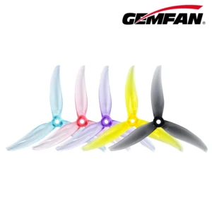 Hélice Gemfan 5129.2 MinJae 3 Palas FPV Racing 5" Ultraligera (Set de 4)