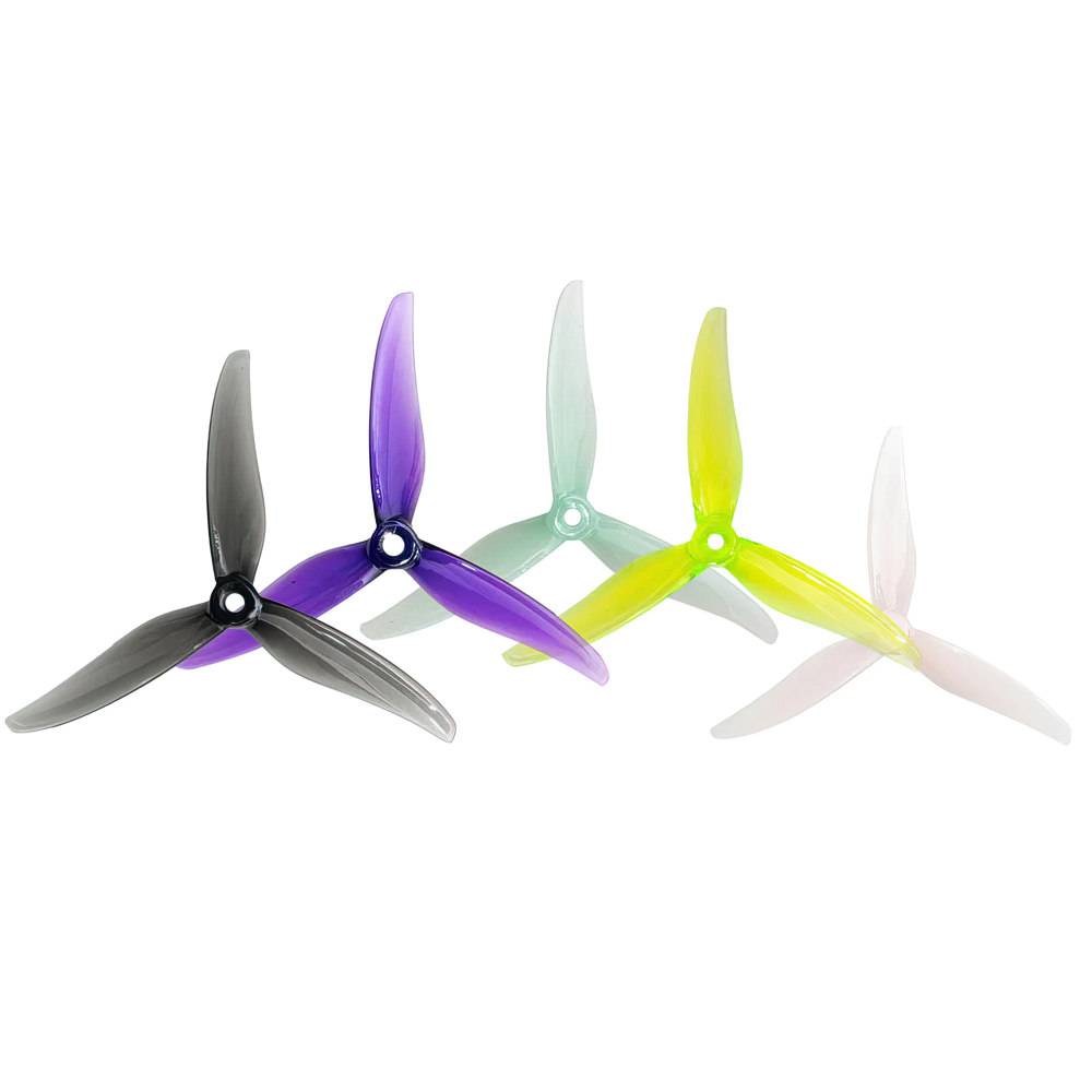 Hélice Gemfan Fury 5131.0 3 Palas para Dron FPV 5" (Set de 4)