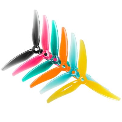 Hélices Gemfan Hurricane 51466 V2 MCK Edition de 3 Palas para Dron FPV