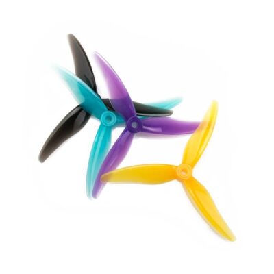 Hélice Gemfan Hurricane Durable 51477 3 Palas FPV Alta Velocidad 5.1" (Set de 4)