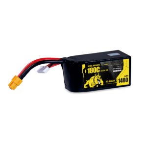 Batería LiPo 6S 1480mAh 180C: potencia para racing FPV